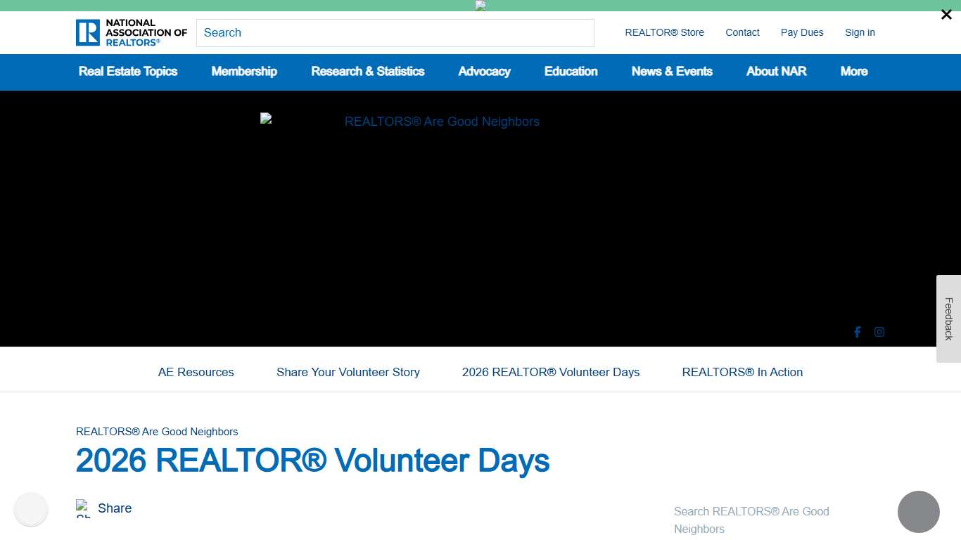 2026 REALTOR® Volunteer Days